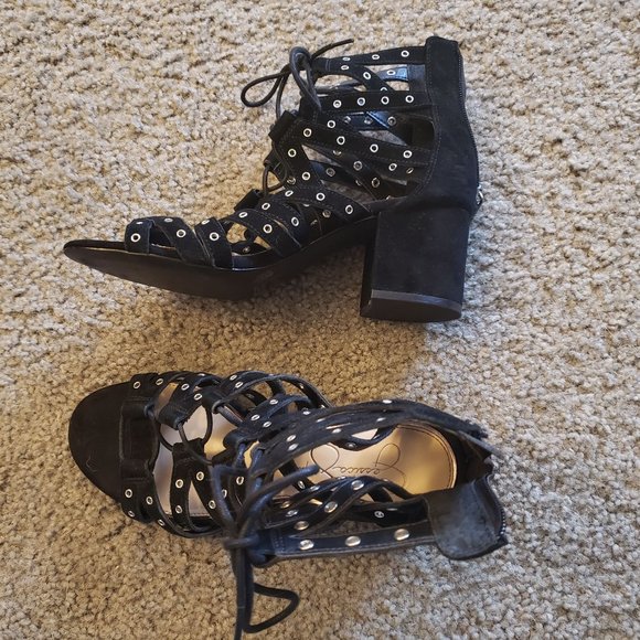 Jessica Simpson Haize lace-up heel size 7 - Picture 1 of 5